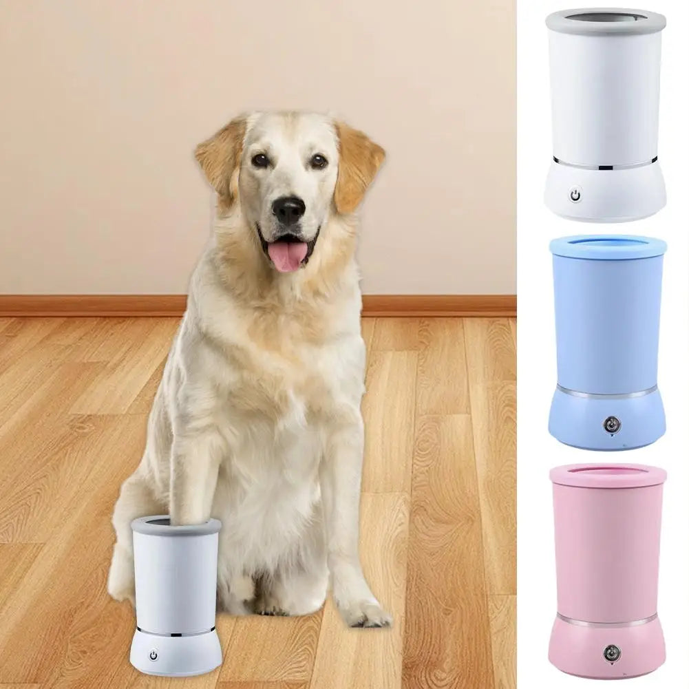 PawFresh: Automatic Pet Paw Cleaner – Low Noise & USB Rechargeable