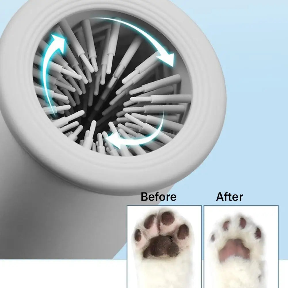 PawFresh: Automatic Pet Paw Cleaner – Low Noise & USB Rechargeable