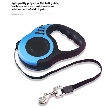 SwiftLeash Pro: Durable Retractable Pet Leash – 3m/5m for Outdoor Adventures