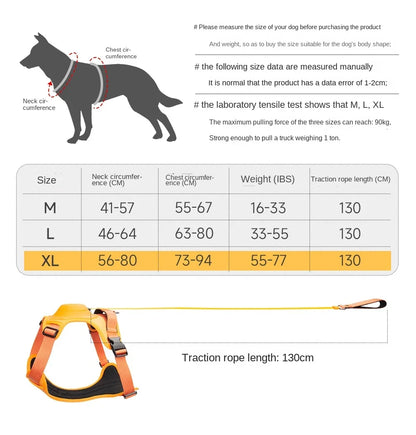 PawFit Duo - 2 in 1 Retractable Dog Harness and Leash